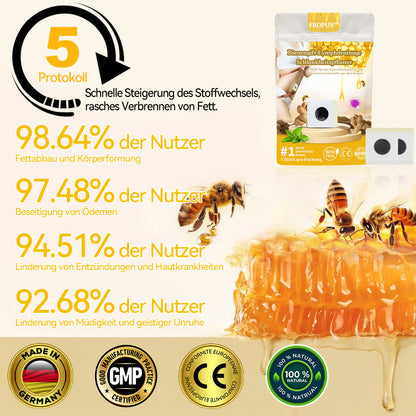 ✅Offizieller Laden:𝐅𝐑𝐎𝐏𝐔𝐍™ 👩‍⚕️Bienengift Lymphdrainage Schlankheitspflaster(TÜV) Clearance（Behandlung von Fettleibigkeit, schlaffer Haut, Krampfadern und Dehnungsstreifen）