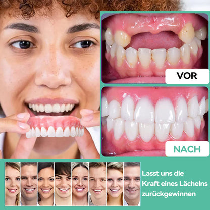 (🔥Sonderangebot - 70% Rabatt🔥) 👩‍⚕️𝐁𝐢𝐤𝐞𝐧𝐝𝐚™ Silikon Reparatur Zahnprothesen Set