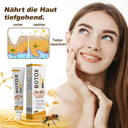 (✨ Hergestellt und versendet aus Deutschland ✅) 𝐒𝐩𝐳𝐯™ 𝐁𝐨𝐭𝐨𝐱 Bienengift Faltenentfernungscreme - Letzter Tag 70% Rabatt