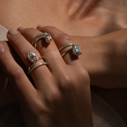 (🎁Exklusives Neujahrsangebot - 70% Rabatt) 𝐶𝑍𝑇𝐼𝐶𝐿𝐸™ 💖 Magnetischer Moissanite Diamantring